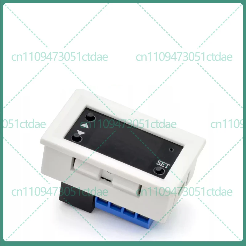 2-8pcs For Mini 12V Infinite Cycle Delay Timer Relay Module Dual Display Multi-Function