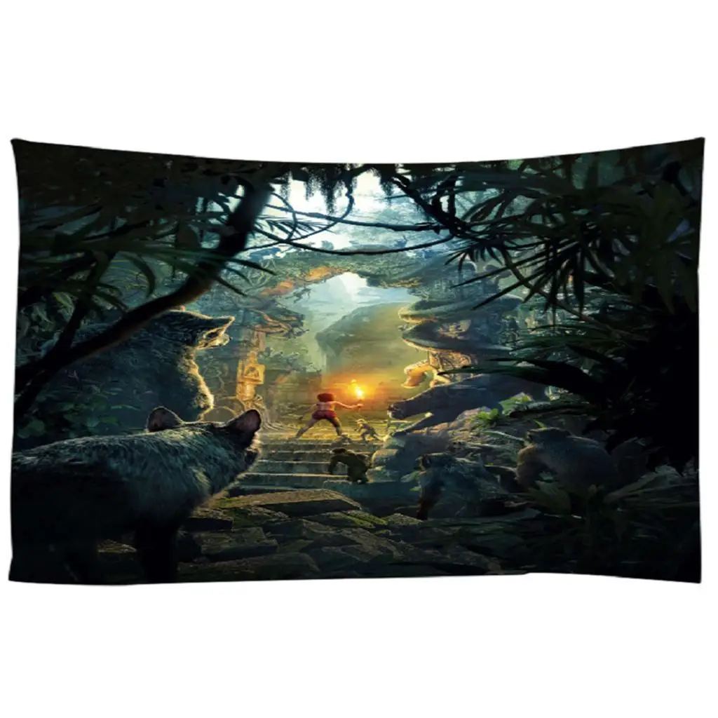 3 Sizes Dark Tapestry Wall Hanging Beach 00*150cm, 150*150cm, 150*130cm