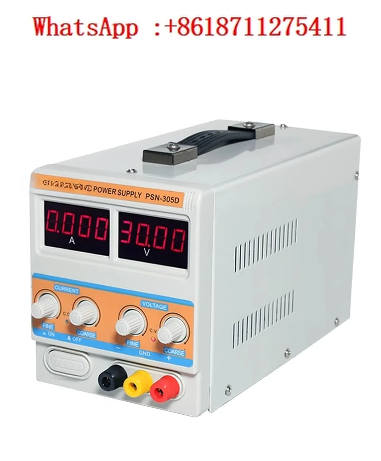 

305D adjustable DC stabilized power supply maintenance 30V5A voltmeter ammeter power supply