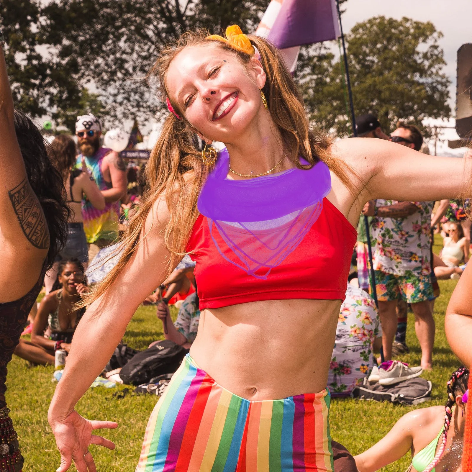 

10Pcs Square Silk Scarves Soft Breathable Lightweight Daily Outfit Accessories for Dance and Performance Silk Scarf