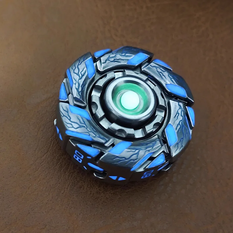 Grumpy 08 EDC Fidget Gyro Fidget Spinner jouets en acier inoxydable adultes anxiété soulagement du Stress Gyro jouet