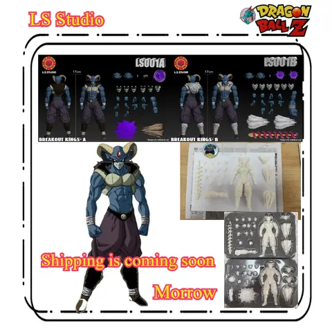 Wird bald versendet! L.S.Studio Dragon Ball Super Moro Figur Breakout Kings A B Anime Action-figuren Figur Modell Spielzeug Geschenke
