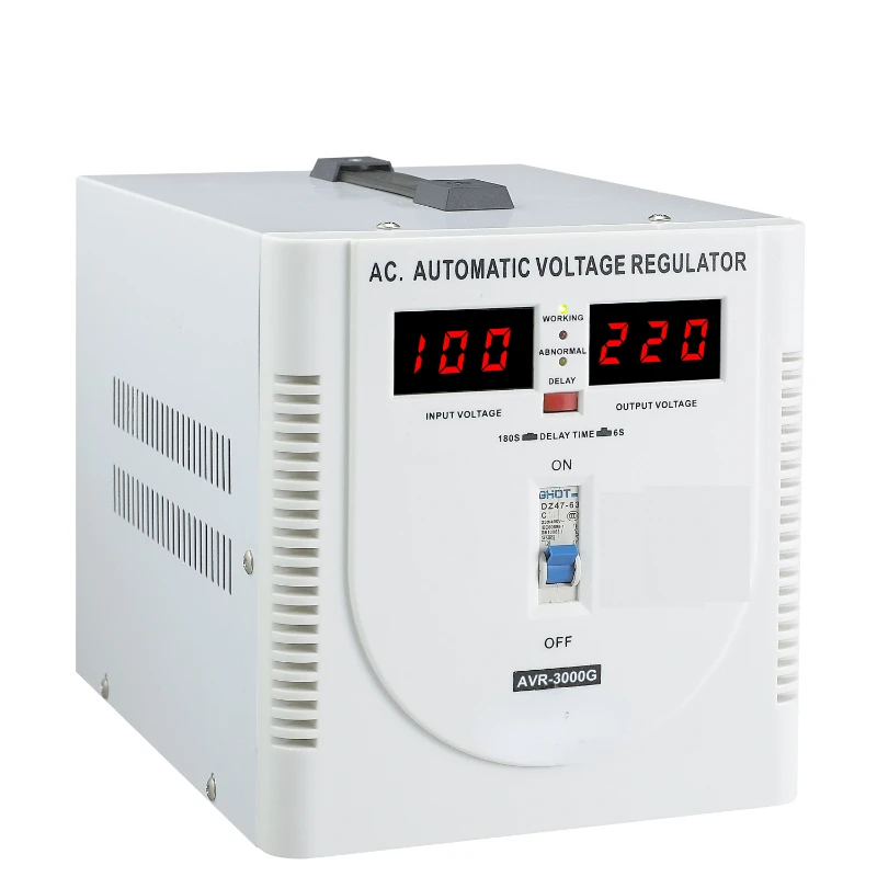 Modern Home Appliances Stabilizer 3000 Vat 3000w Automatic Voltage Regulators