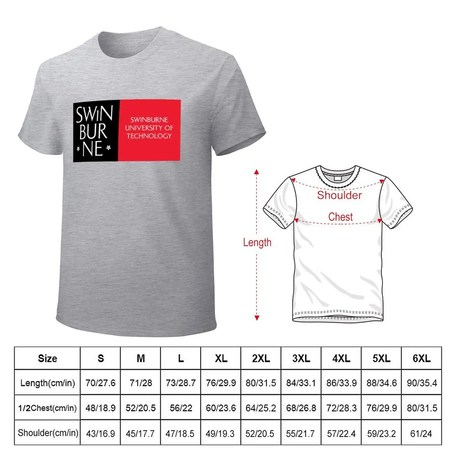 Swinburne of Technology T-shirt sublime for a boy vintage clothes t shirts for men