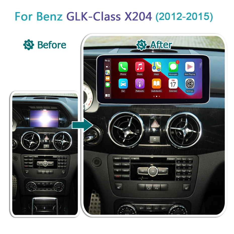 Wondefoo 1920*720P Screen Wireless Carplay Car Radio Android 15 Auto 12.5