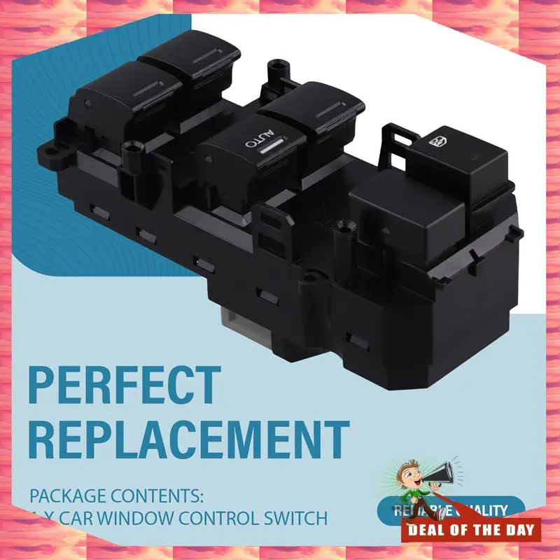 24-Hour Delivery RHD Replacement Window Regulator Button 35750-T5L-T410 35750T5LT410 For Toyota City 15-17 New Power Window Main