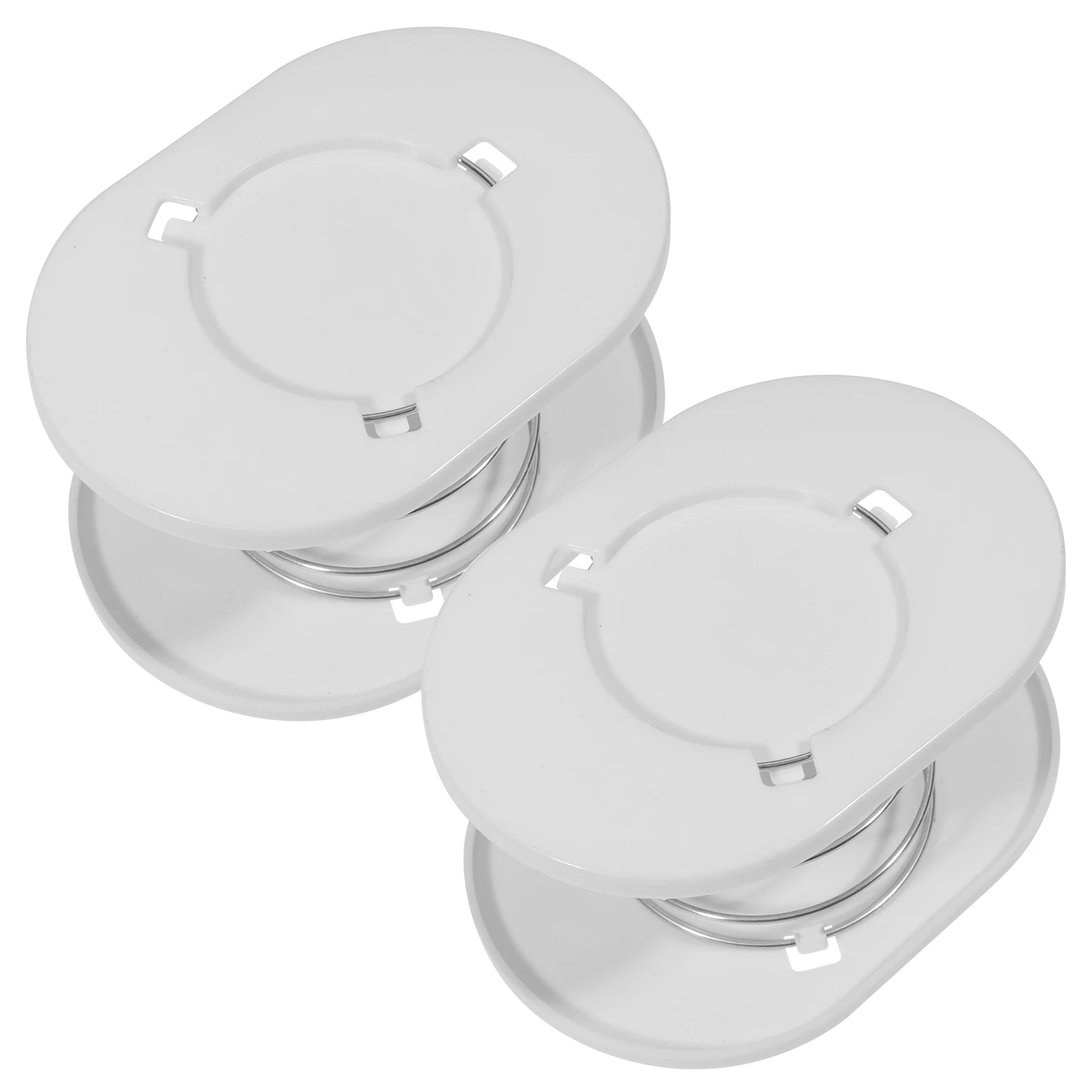 

2 шт., коробка для салфеток, пружинный держатель, металлический полипропиленовый опорный кронштейн для ванной комнаты, кухни, офиса, домашнего декора, замена коробки для салфеток