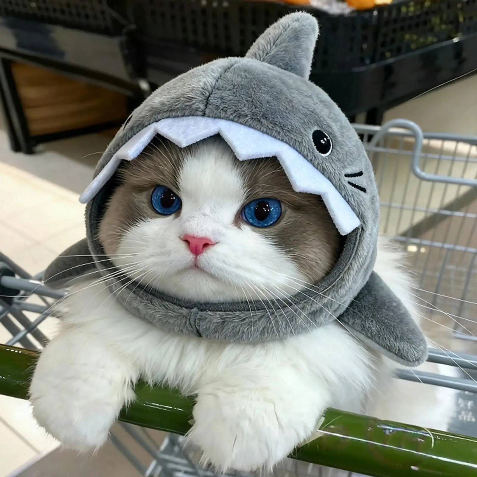 Cat Hat Shark Shape…