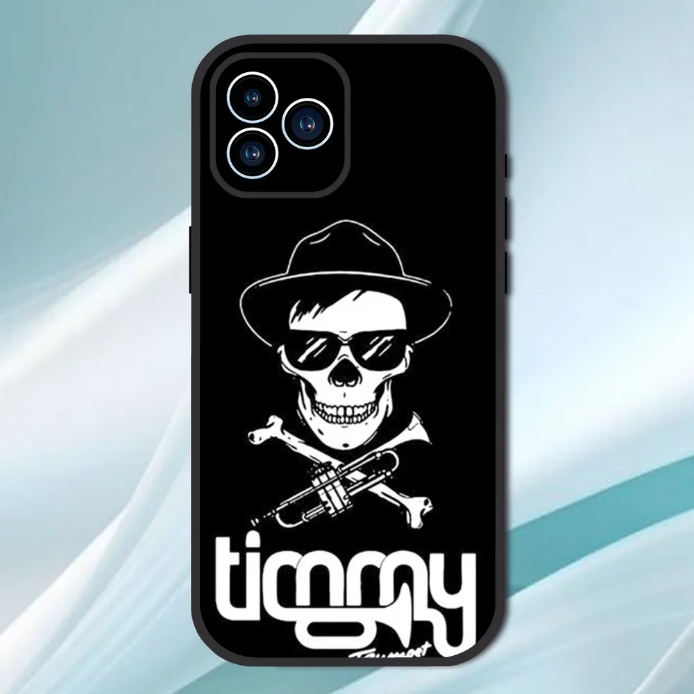 Singer-Coque de téléphone trompent T-Timmy, coque arrière souple pour iPhone 13, 12, 11, 14, 15 Pro, XS Max, Poly X, 8, 7, 6S, 6 Plus