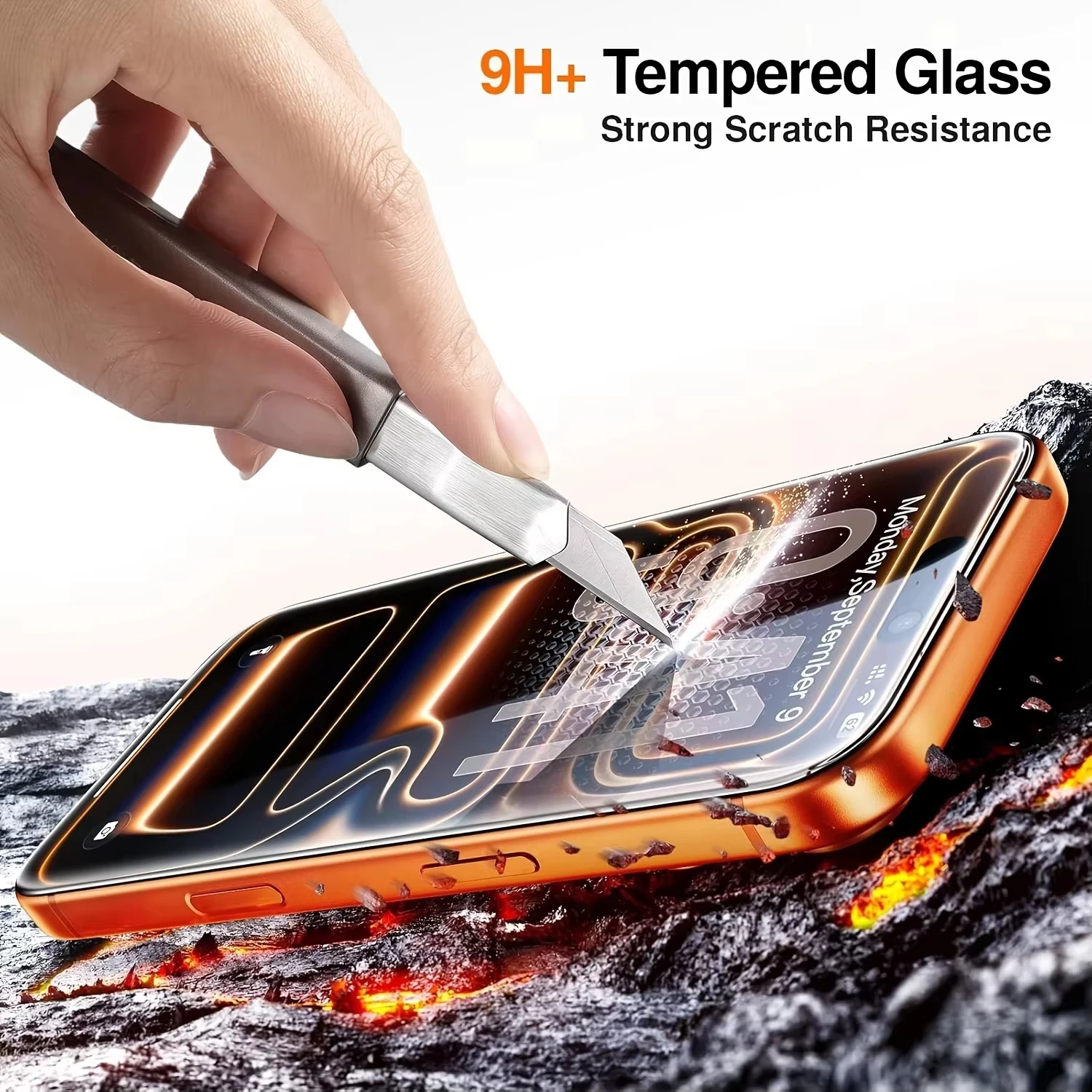 3PCS No Dust Residue Dustproof Anti-Spy Tempered Glass Compatible iPhone 18 Pro Max 17 Pro Max 18 Pro 17 Pro Air Screen Guard