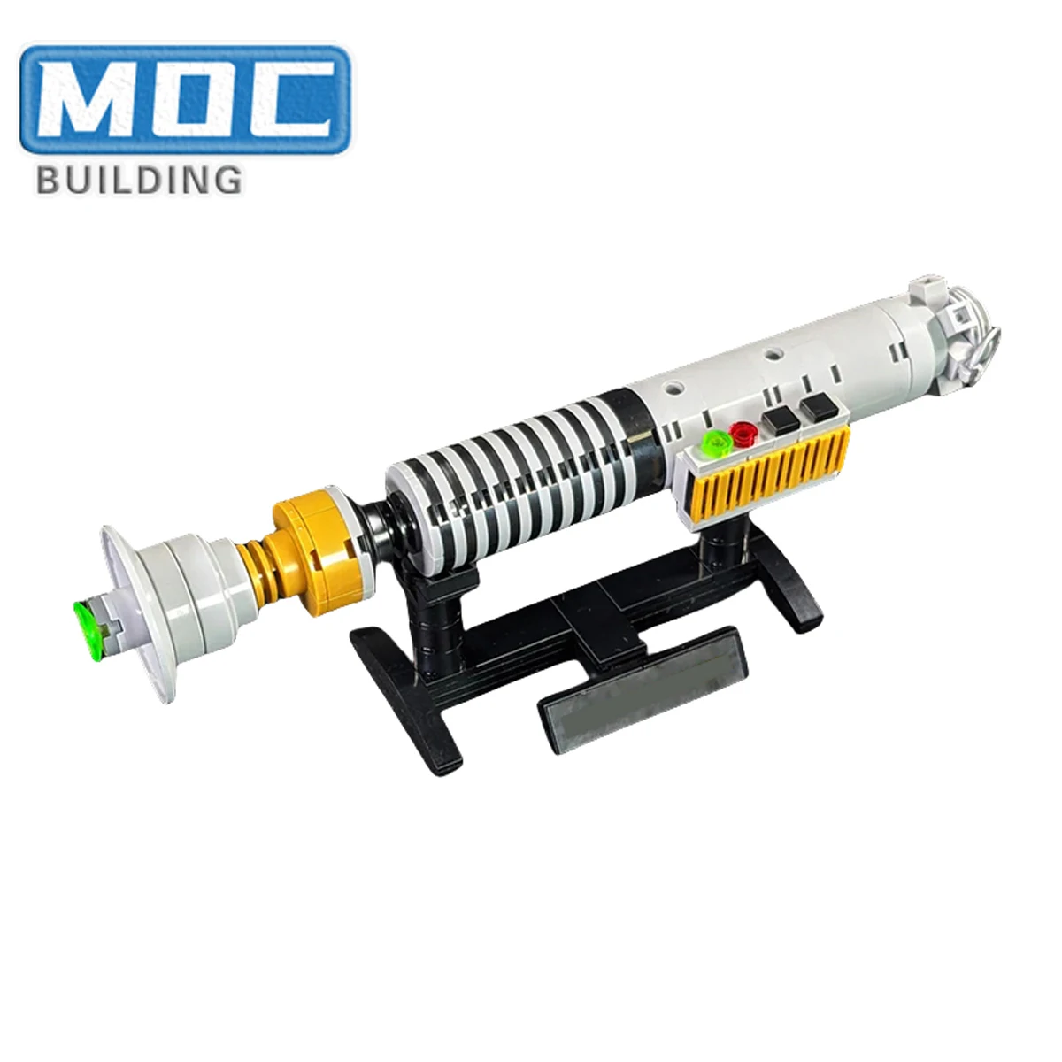

Popular movie-inspired MOC building block set of lightsaber weapon model, the first choice for Halloween and Christmas gifts.