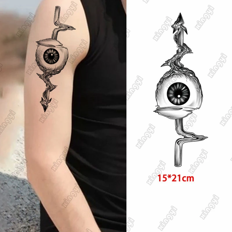 Waterproof Temporary Tattoo Sticker Angel Warrior Totem Wing Wisdom Mermaid Stickers Fake Tatto Flash Tatoo Body Art Men Women