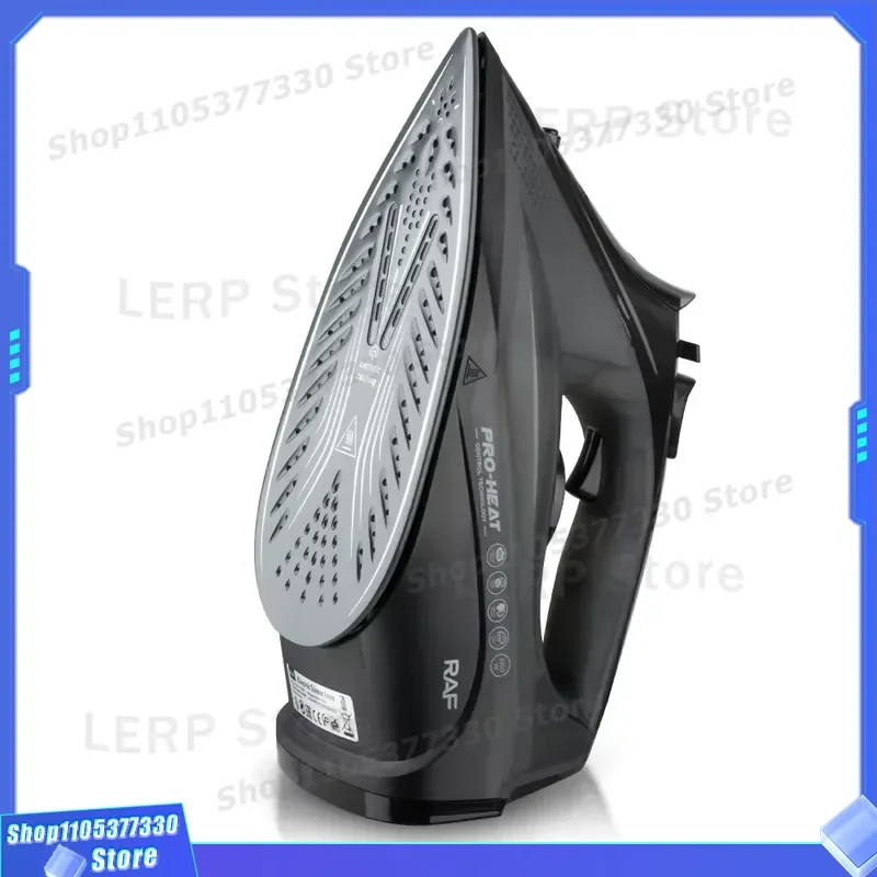Electric Steam Iron Handheld Garment Steamer Portable Clothes Ironing Machine for Home Use Vertical Hanging Rack Appliance