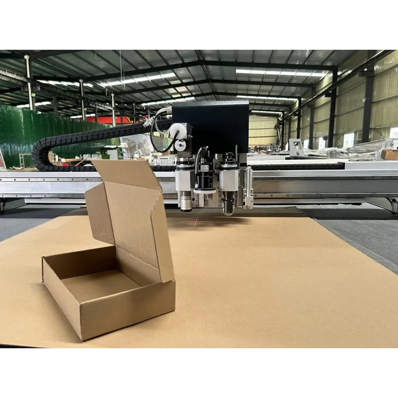 Popular And Durle Digital Oscillating Knife Corrugated Cardboard Box Numerical Control Cutting Hine