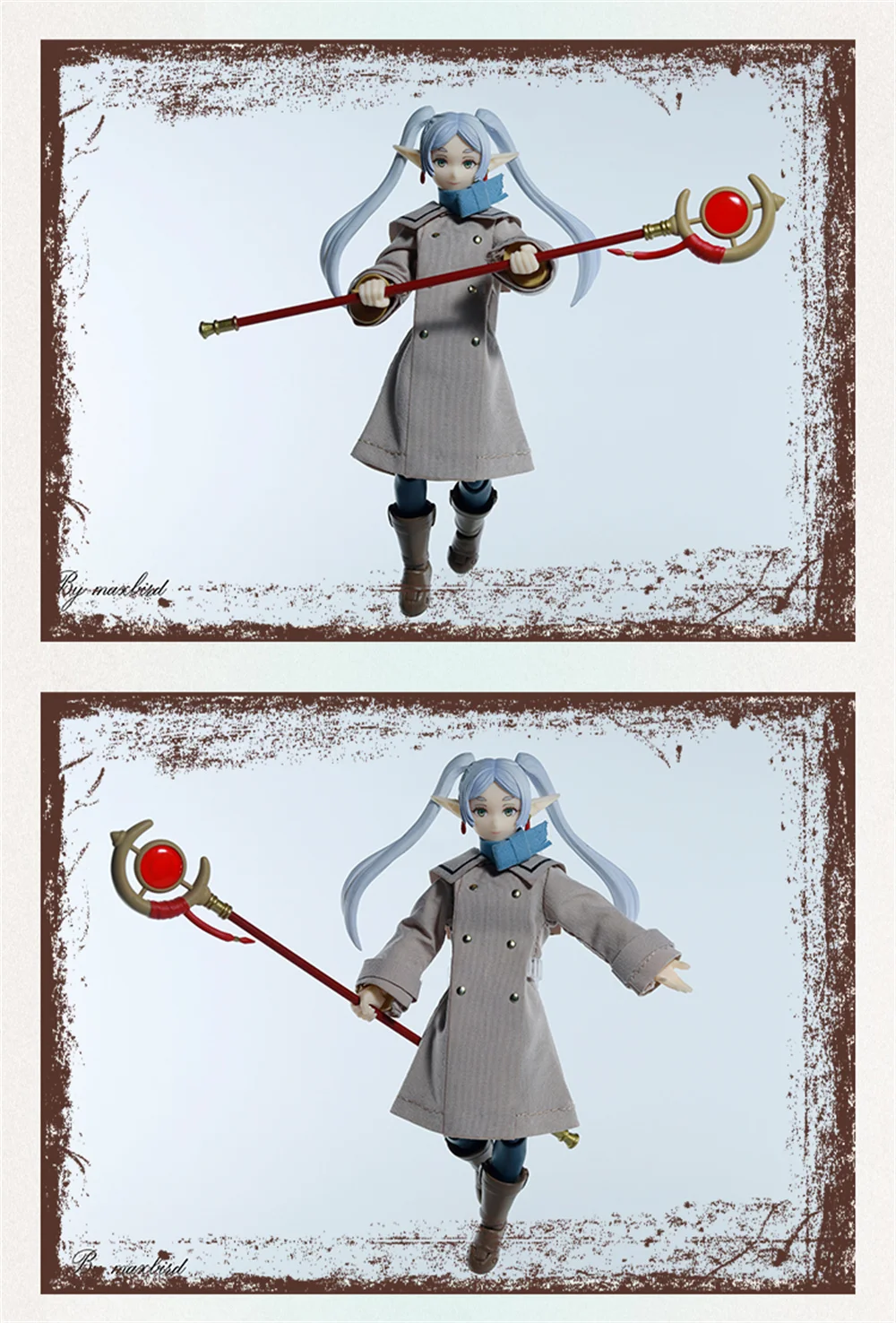 

Handmade 1/12 Scale Japanese Classic Manga Characters Winter Clothing Set For shf Action Figure Body Model