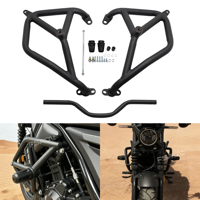 

Fit For ZONTES 125C 125 C C125 C 125 Motorcycle Accessories Modified Crash Bar Bumper Anti-Falling Protection Engine Guard