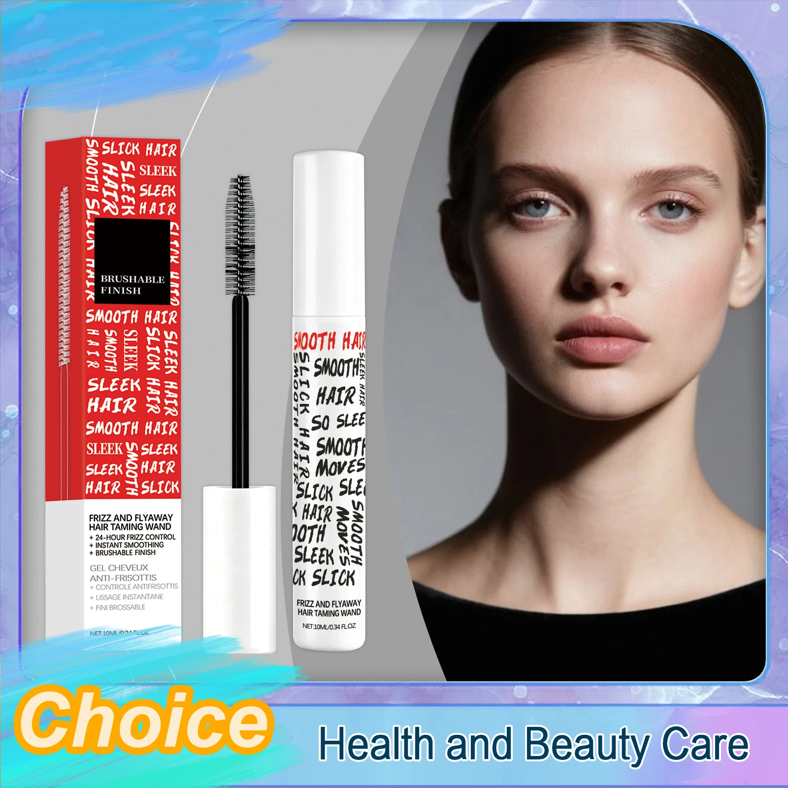 Anti Frizz Hair Finishing Stick Frizz And Flyaway Hair Taming Wand Smooth Hair Control Gel Frizz And Flyaway Hair Repair Stick