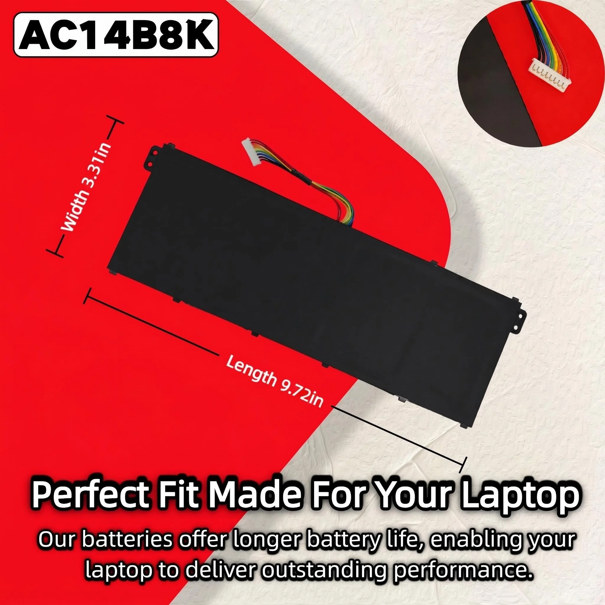 Wholesale And Retail ❗❗❗ AC14B8K for Acer Battery EX2540 Nitro 5 AN515-51 Predator Helios 300 N17C1  Aspire 5 A515-51G N17C4