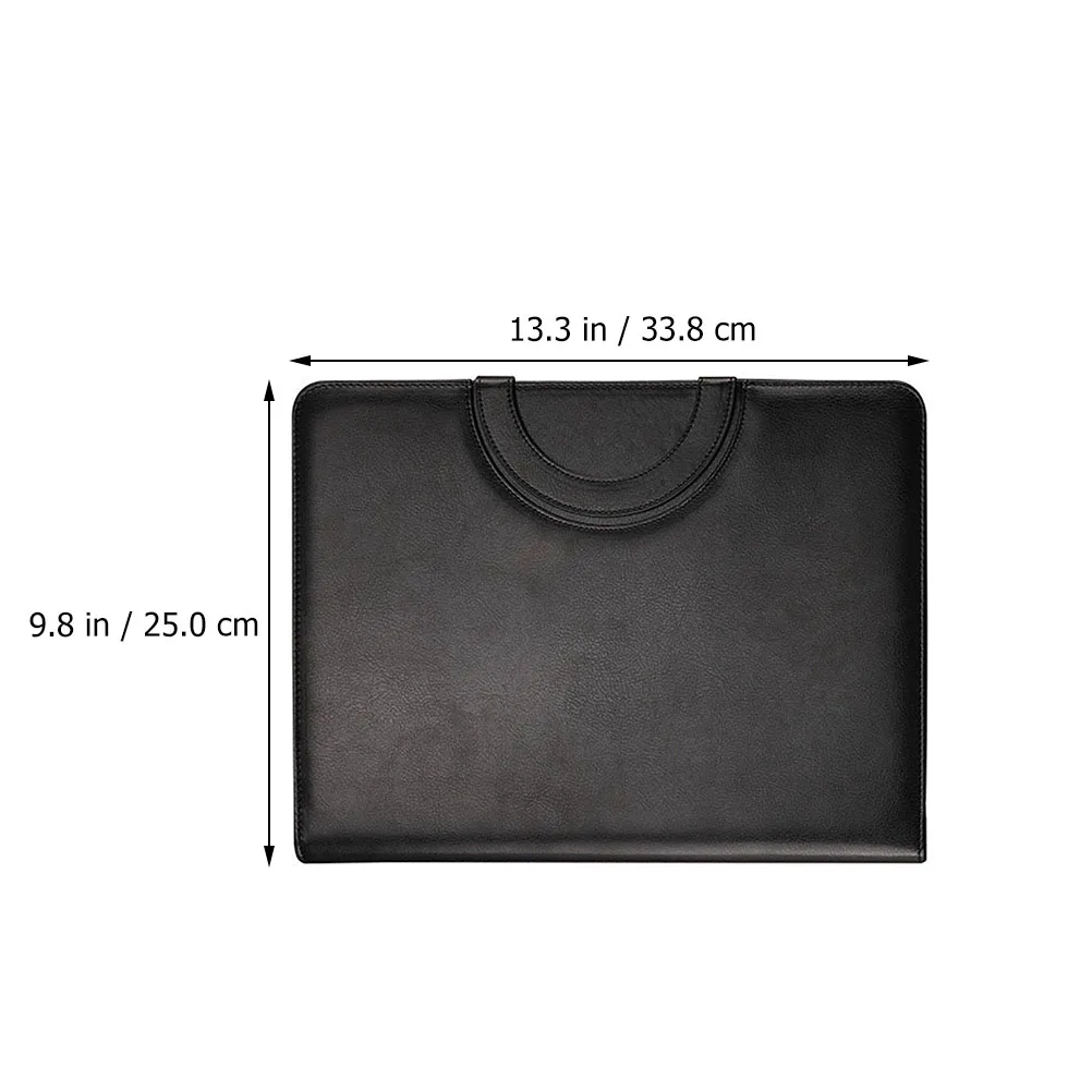 

Business Portfolio Case PU Folder Document ganizer Binder Office Supplies Travel Gifts Elegant Design Professional Use