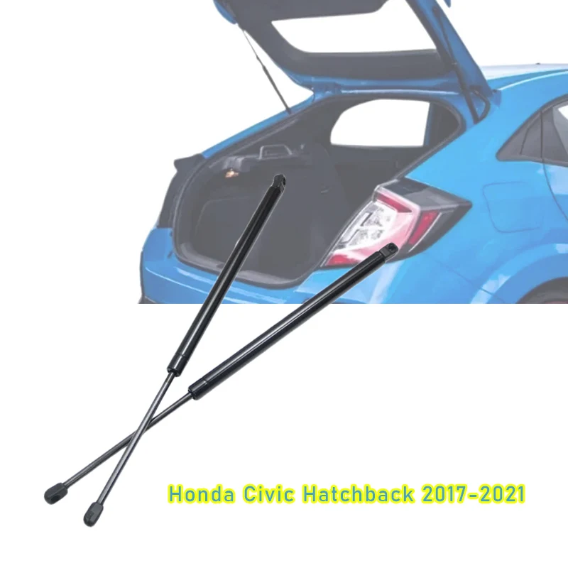 

Амортизаторы (газовые упоры) для задней двери багажника Honda Civic Hatchback 2017-2021, пружинные подъемные стойки, аксессуары для багажника автомобиля