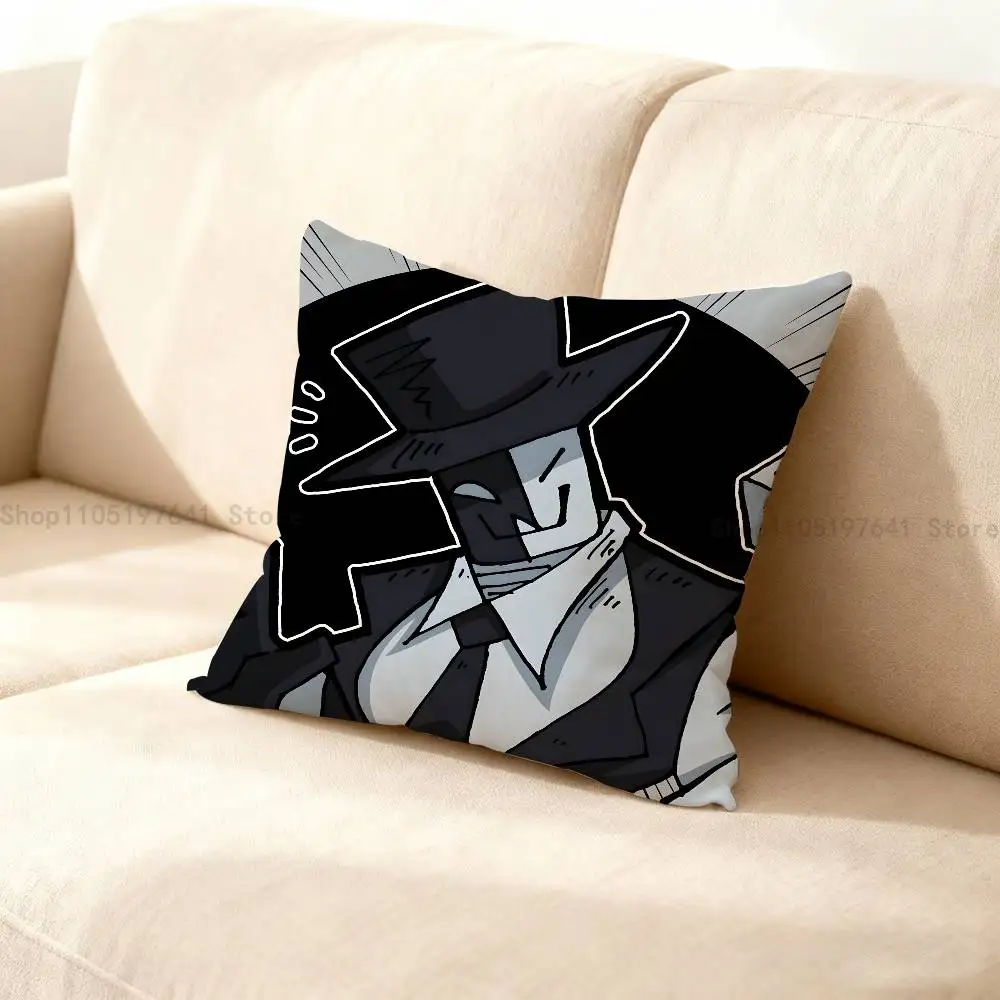 D-Die of D-Death Artful Anime Celebrity Merchandise All-Match Printed Pillow Case Sofa Car Office Room Decoration Protector
