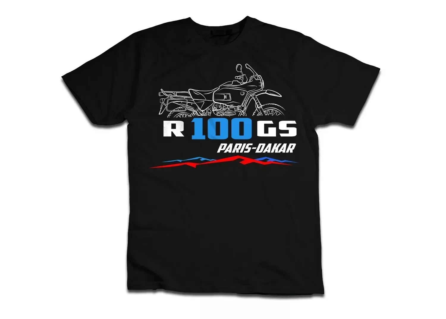 

2026 Men T Shirt Casual R100GS Paris Dakar Motorcycle for Vintage Riders T-shirt Graphic Summer Short Sleeves 100% Cotton S-3XL
