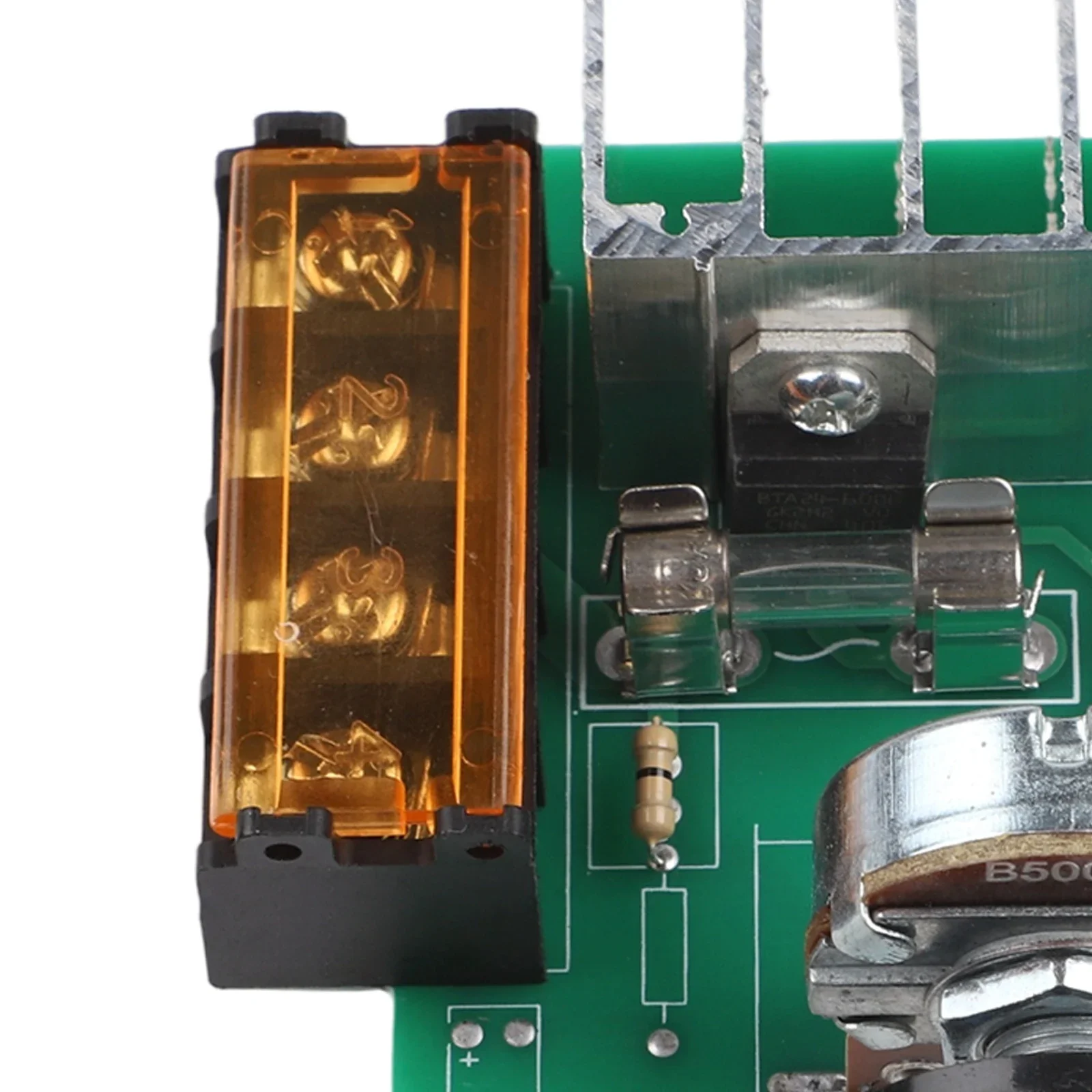 4000W 220V AC SCR Motor Speed Controller Module With Voltage Regulator Dimmer And Surge Protection For Resistive Loads