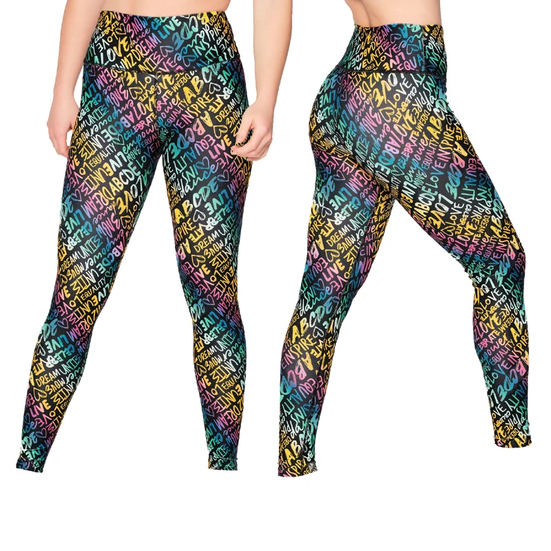 

ABCDE Fitness Yoga Sports Running Dancing Quick-drying Stretch Leggings 0386