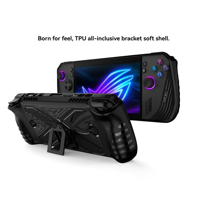 

EDT-TPU Protective Case With Stand For Asus ROG Ally X Game Console, Durable Cover Shell For Enhanced Gaming