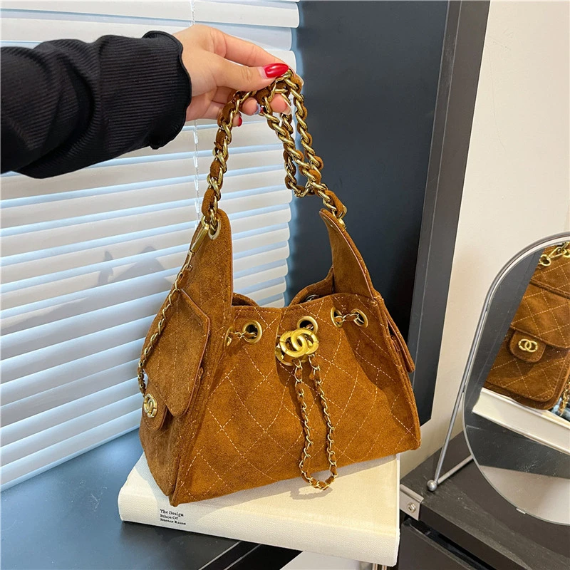 

Роскошная брендовая женская классическая сумка через плечо, элегантная кожаная сумка-тоут, элитная сумка на плечо, винтажная дизайнерская сумка