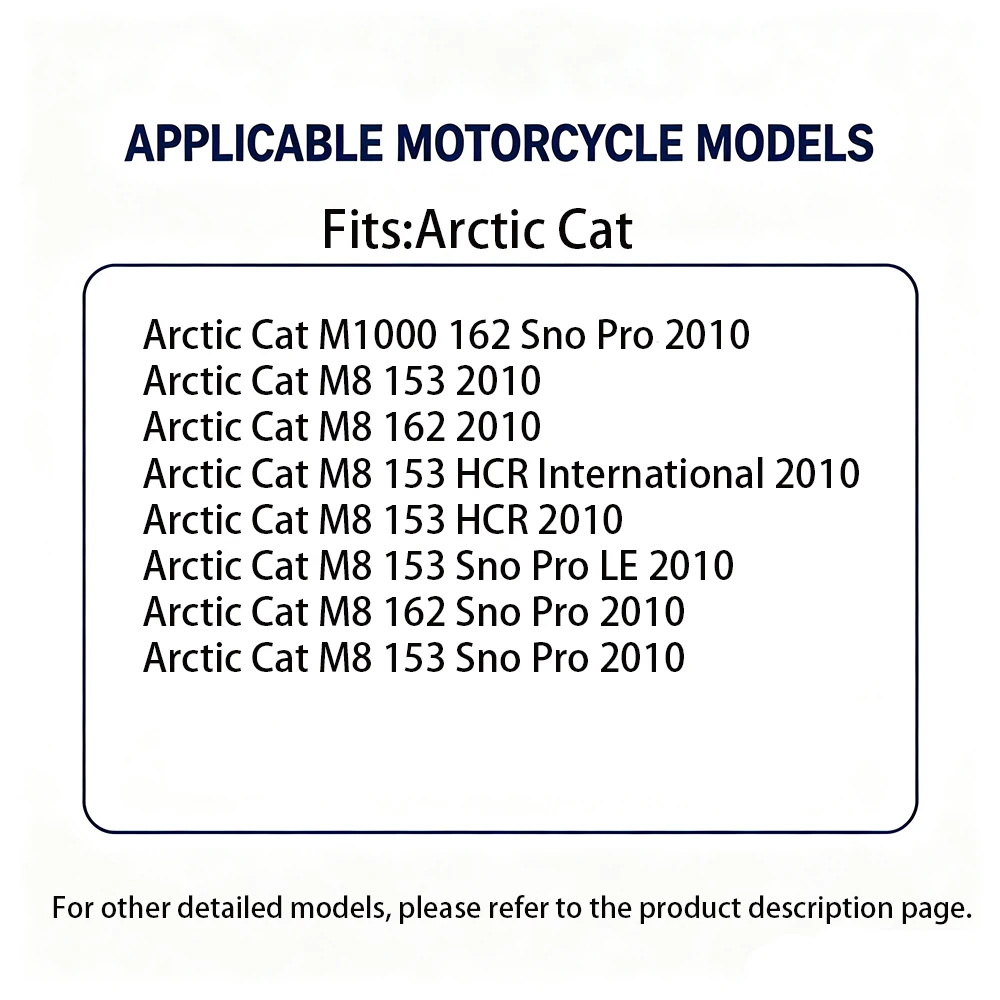 0726-304 Rear-Wheel-Drive Clutch Drum for Snowmobiles For Arctic Cat M1000 162 M8 153 162 HCR Sno Pro International 2010