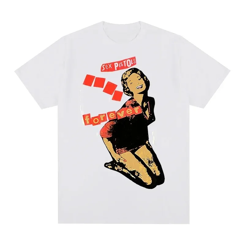 Camiseta Retro Sex Pistols 2026, Camiseta Unisex de Algodón Puro Vintage de los 90 con Diseño de Sid Vicious, Banda Punk Rock, para Hombre y Mujer