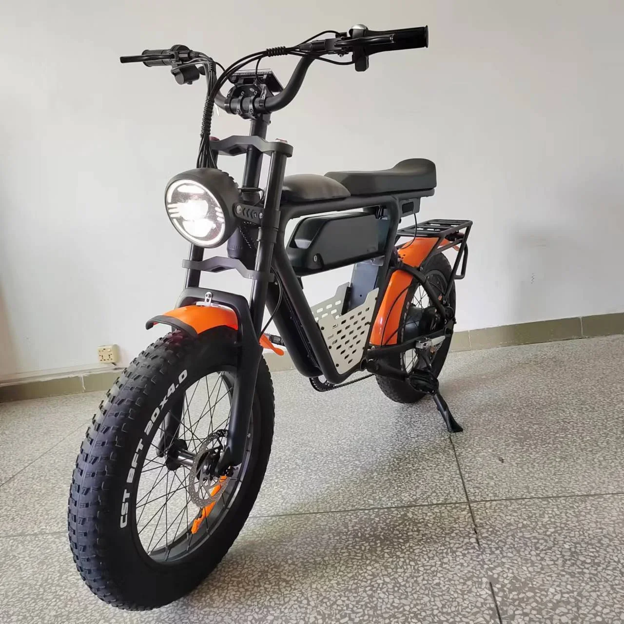 Electric city Bike Bafang Motor 1000W 48V22Ah  Korea Battery cells  Hydraulic  Brake Full Suspension  Fat Tire Electric Bike