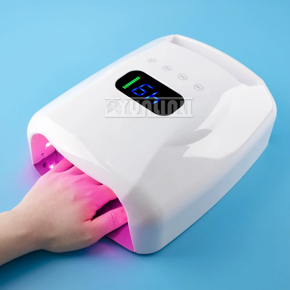 High-power manicure phototherapy lamp ultra-large battery capacity