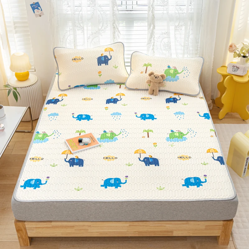 بارد لينة تنفس اللاتكس التبريد حصيرة 1/2/3 قطعة طوي المحمولة آلة قابل للغسل الصيف غرفة نوم غرفة الضيوف شقة BnB #5