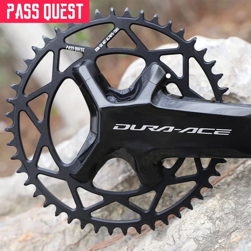 PASS QUEST double chainring 2X bolt modification cap suitable for R7000 R8000 R9100 DU R8100 UT R9200 crank bike screw