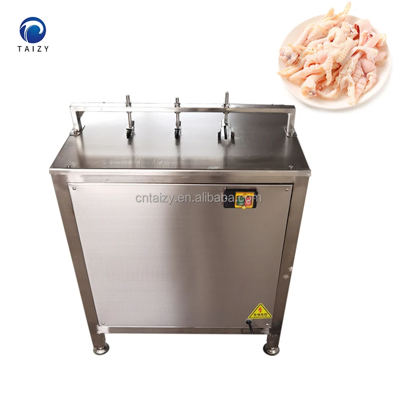High Quality Chicken Feet Debone Machine Chicken Foot Bone Removal Machine Boneless Chicken Feet Paws Claws Deboning Machine