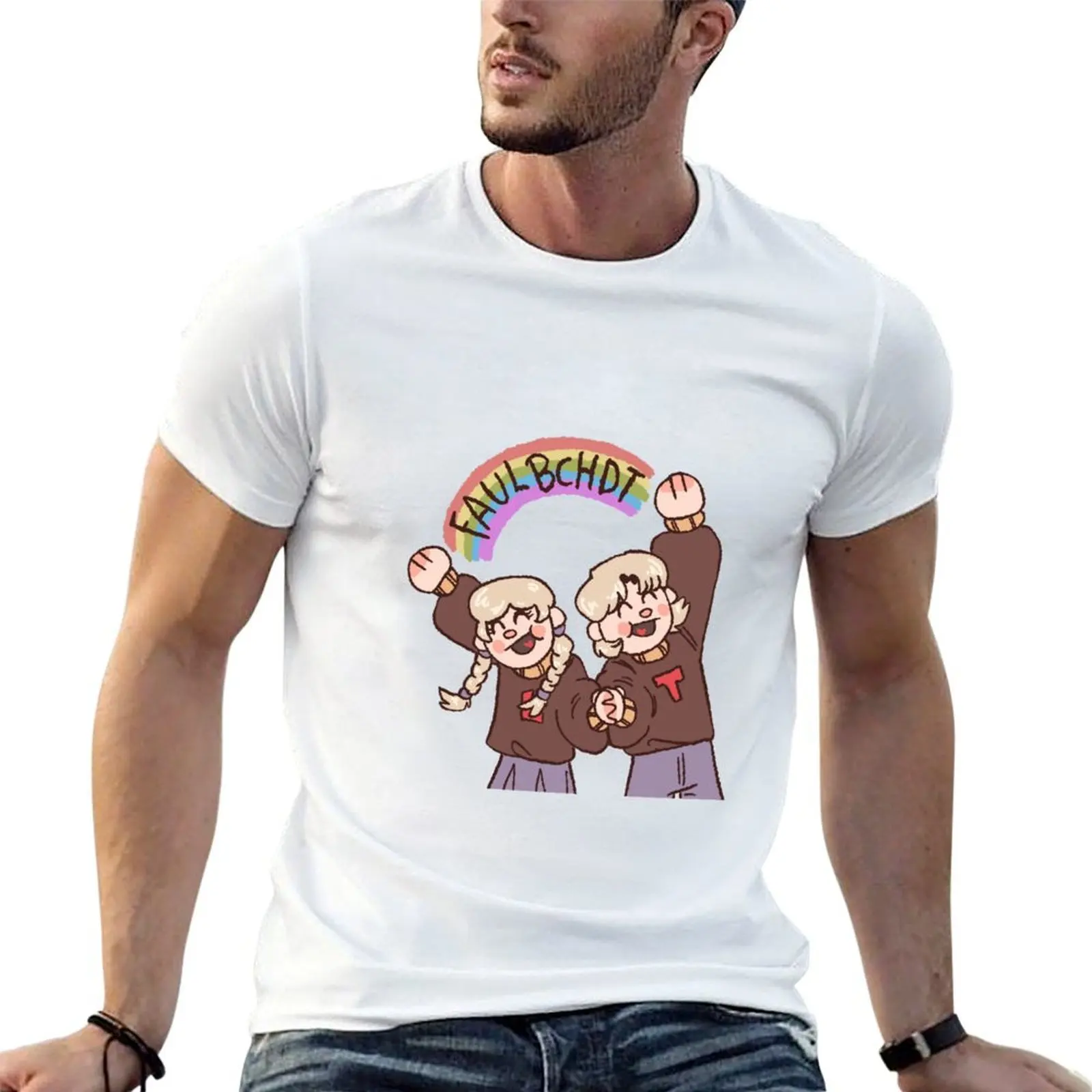 

DHMIS-Lily and Todney FAULBCHDT футболка мужские однотонные футболки для мужчин упаковка хлопковая футболка