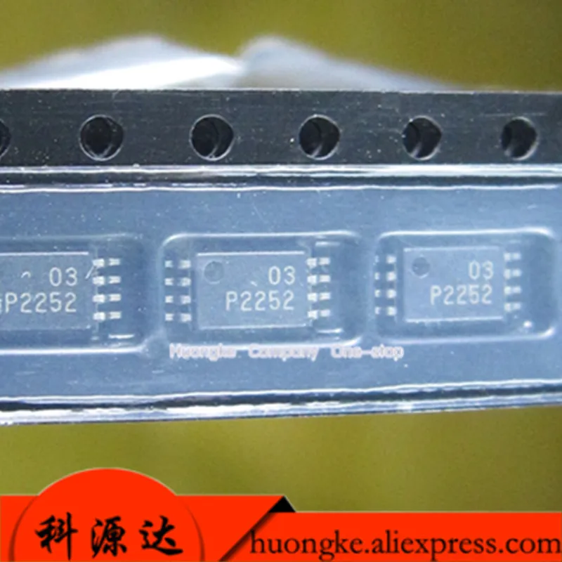 10PCS/LOT TLC2252CPWR TLC2252 P2252  IN STOCK