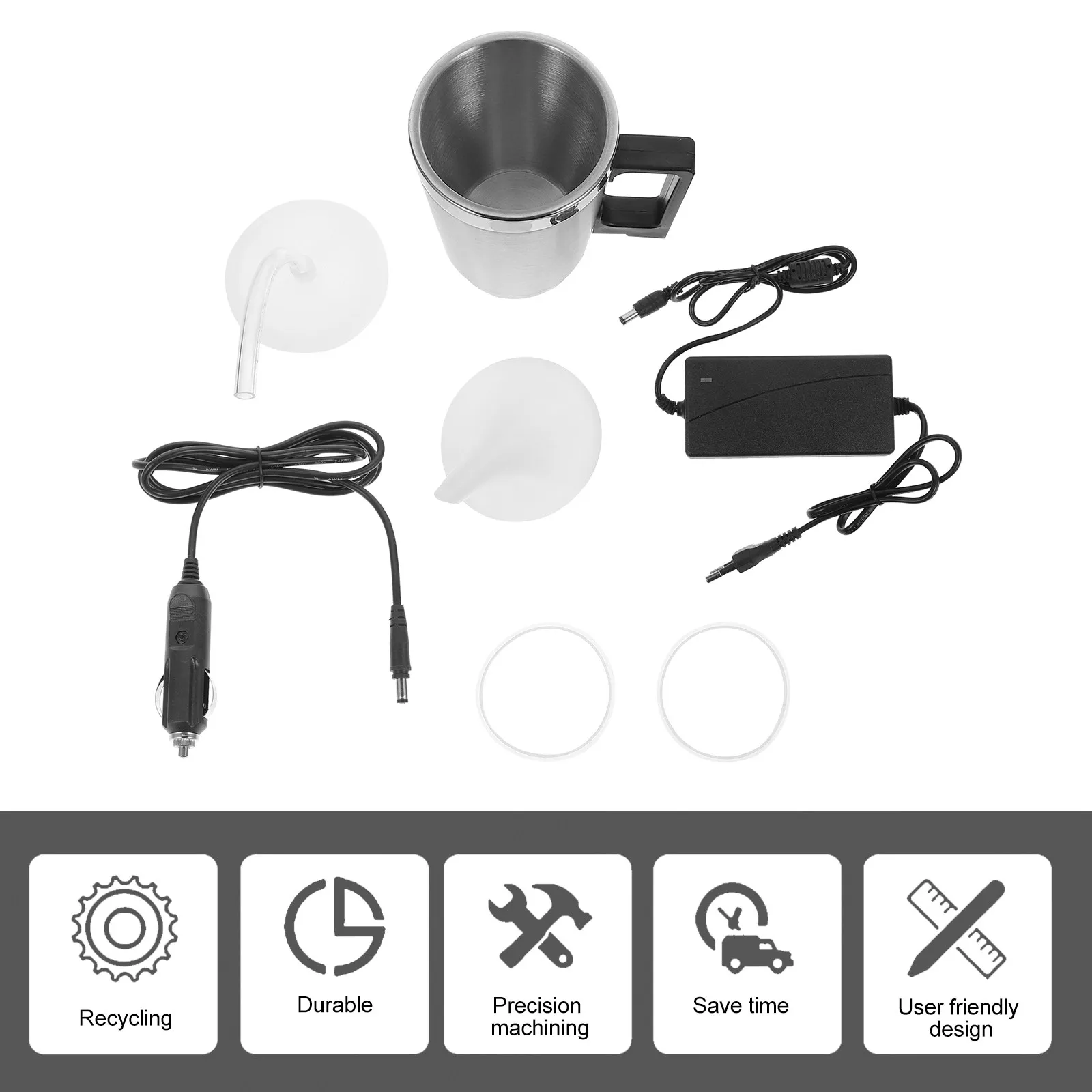 Car Headlight Restoration Kit Polishing Scratch Repair Refurbished Coating Tool Set Complete Cup Charger Power Adapter Eu Plug