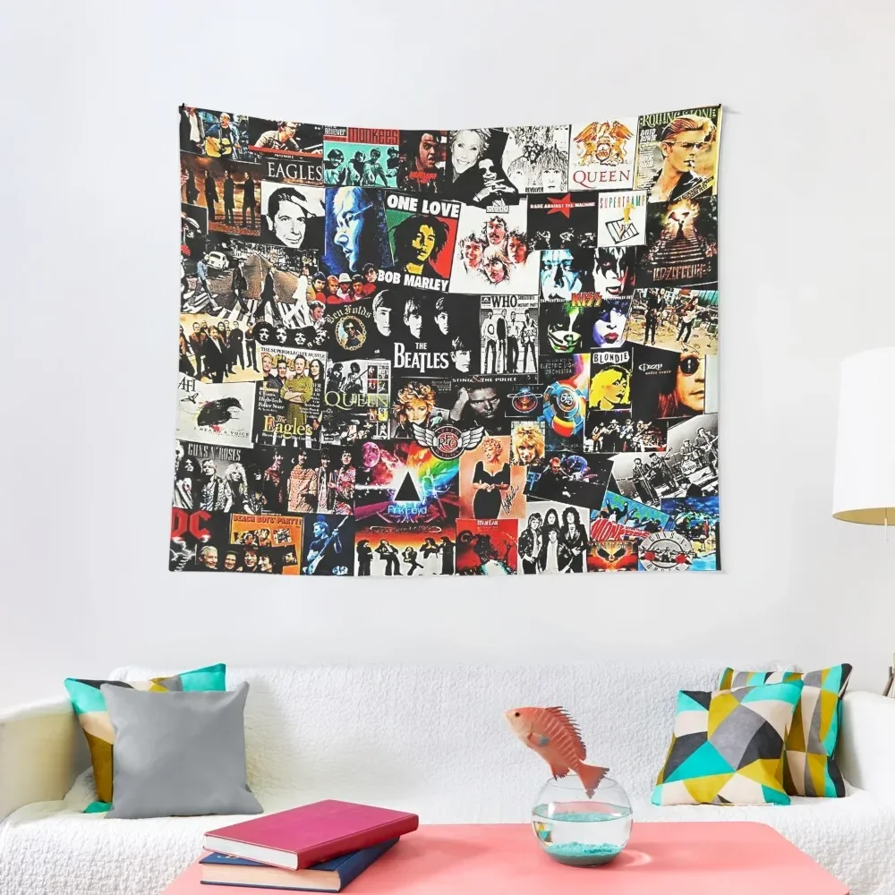 

Rock Collage Tapestry Room Decorating Aesthetic Decorations For Room Tapestry