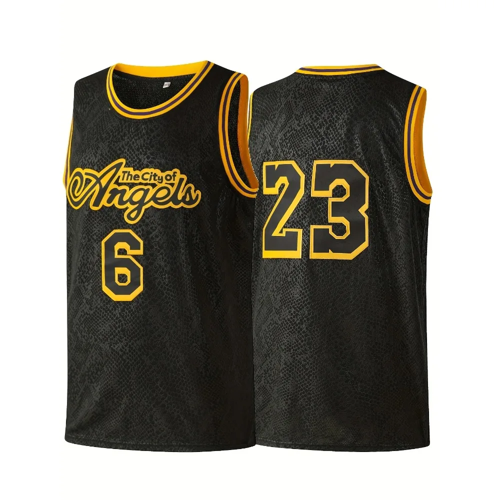 Summer Men's Basketball Shirt For Daily Outdoor Activities, Competitions, Training, Comfort, Sleeveless Vest, And jersey