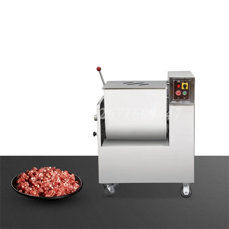 Commercial Meat Grinder Stainless Steel Combined Meat Mixer Automatic Meat Mixing Machine High-Quality Meat Stuffer