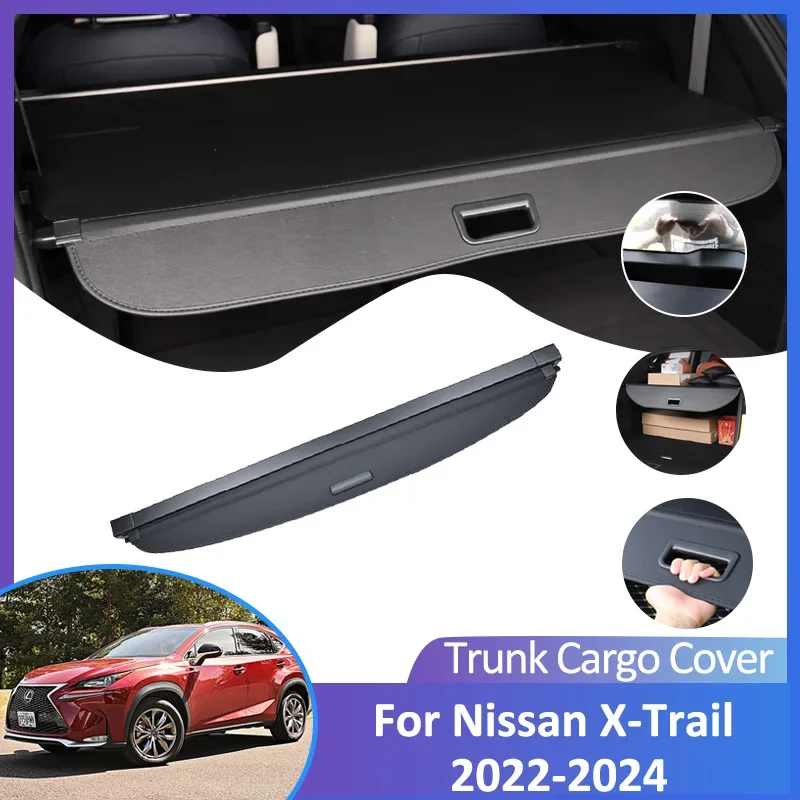 Auto Trunk Cargo Cover for Lexus NX 300h 200t 200 300 2015-2021 2019 Accessories Rear Boot Curtain Tray Retractable Anti-peeping