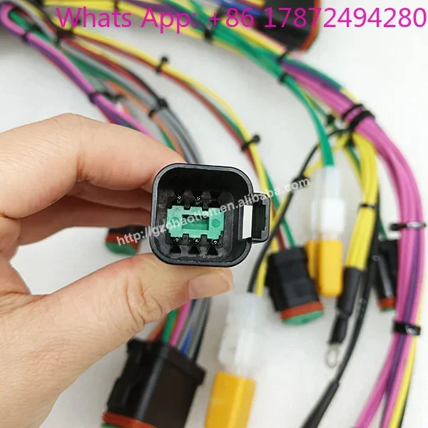 Hot Sale 163-6740 1636740 CAT 320C Excavator Fuse Box Wiring Harness Spare Parts