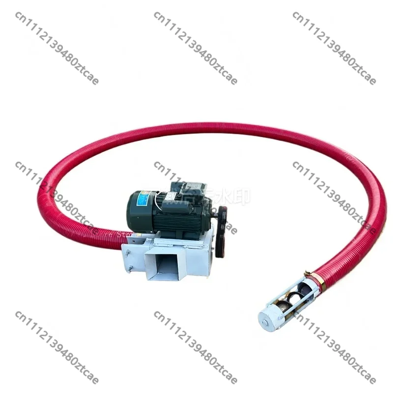 Household Grain Vacuum Conveyor, High Power Auger Suction Machine, PortableGrainLoaderforWheatCornRiceTransportation and Feeding