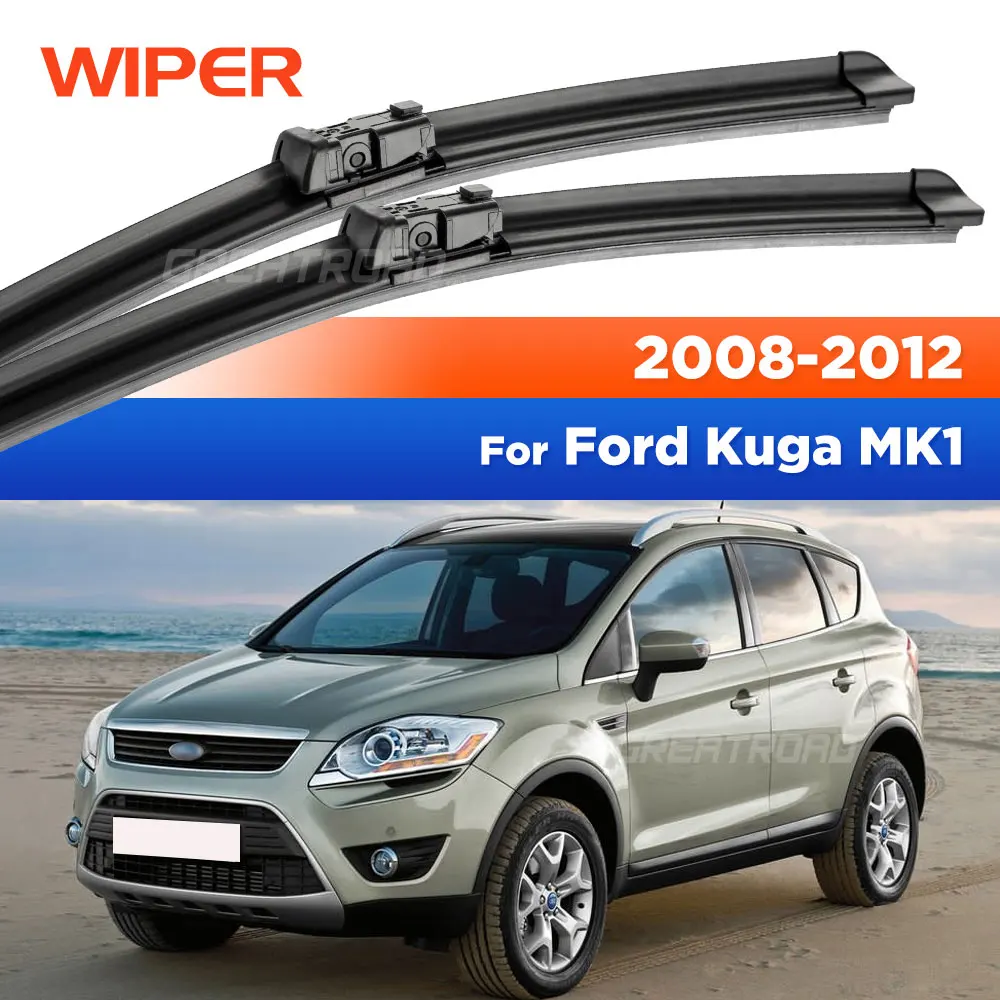 

For Ford Kuga MK1 2008-2012 2009 2010 2011 Wiper Front Wiper Blades Windshield Windscreen Window Brush 24"+14"