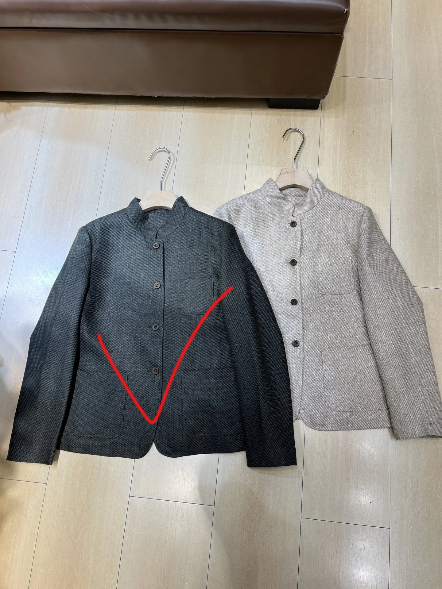 2026 New High-Quality Fashionable Casual Linen Stand Collar Jacket Stylish Commuter Jacket for Women