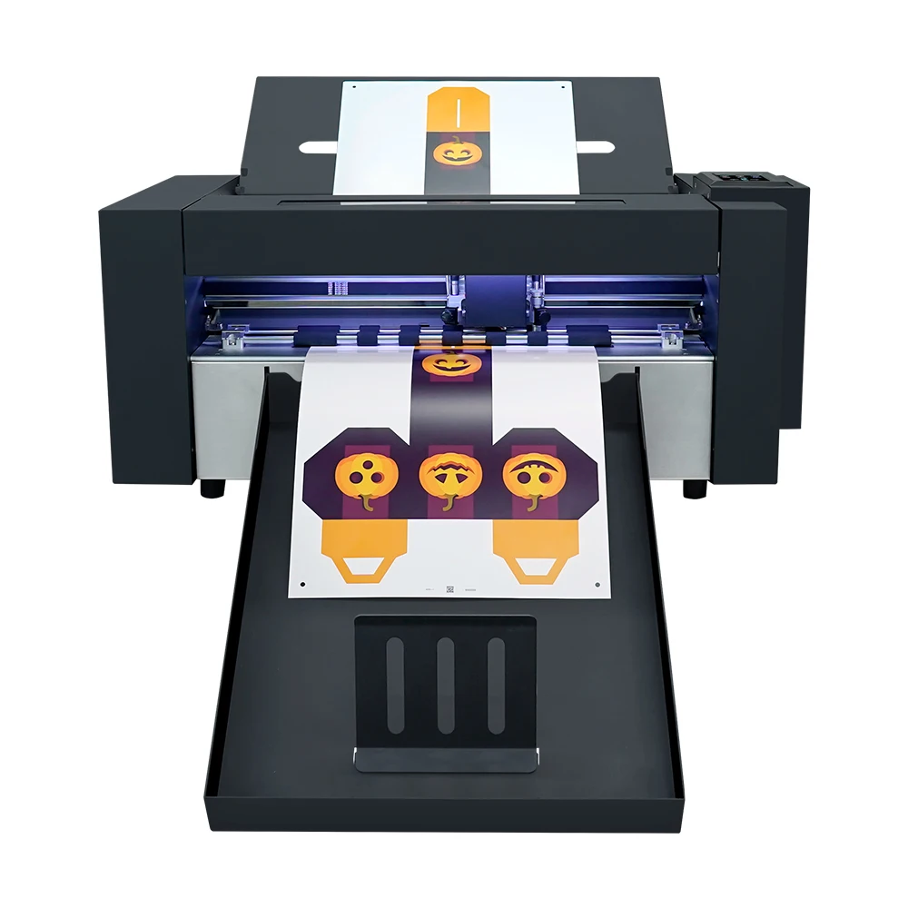 Purcell Mini Smart A3 A4 Paper Processing Cutter Vinyl Sticker Crease Plotter Double Head WiFi Auto Feed Die Cutting Machine