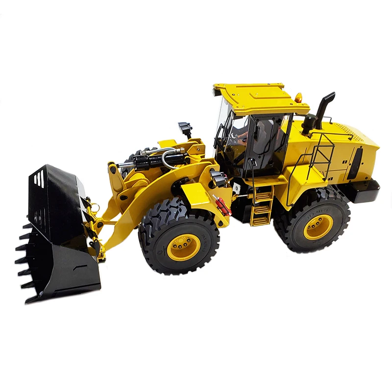 1/14 RC ładowarka kołowa hydrauliczna Model 980L RTR samochód Rock clawler zdalnie sterowany spychacz inżynieria ładowarka kołowa Model nowy rok